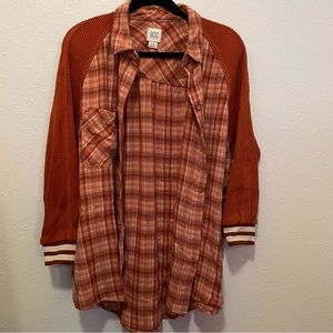 BDG by UO button up flannel. Size L.